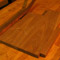Black walnut body and neck blanks from the back