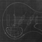 Full-scale drawing of a Xylem single cutaway bass guitar
