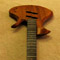 Bois de rose bass headstock with oil finish