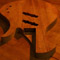Neck pocket of a Xylem single-cut bass