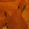Mahogany core of a 5 string custom bass body