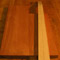 Mahogany body blank and maple neck blank for a 5 string custom bass