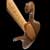 The 5 string bass' headstock front and back with gold Hipshot Ultralite tuners and Xylem logo