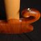 View body, neck joint and scroll top rear