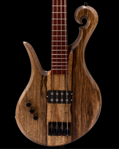 Left-handed 5 string Xylem bass with limba body