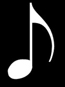An eighth note