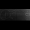 Design of a custom Xylem guitar with Xylem-signature scrolls on each horn