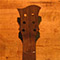 Black walnut guitar neck with black walnut headstock veneer