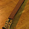 Pau ferro fretboard and limba headstock on a custom guitar neck