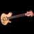 Blood wood veneer on a Xylem guitar headstock