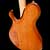 Mahogany custom guitar body with flamed maple top
