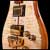Xylem 6 string custom guitar with gold Hipshot hardware