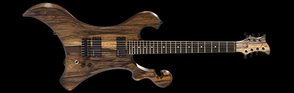 Xylem black limba custom 7 string guitar with a killswitch, Seymour Duncan Blackouts and Hipshot hardware