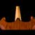 Lacewood veneered headstock with inlaid Xylem logo of ebony and cocbolo