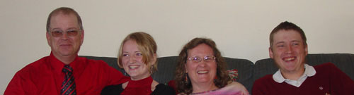 Susie Henderson and her family