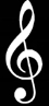 A treble clef